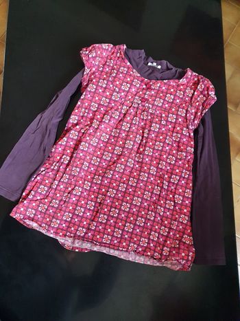 Haut tunique 10 ans fille alphabet