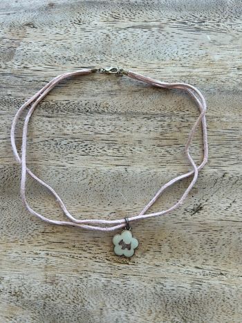 Collier Agatha lacet velours