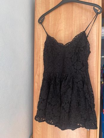 Combi short en dentelle Xs