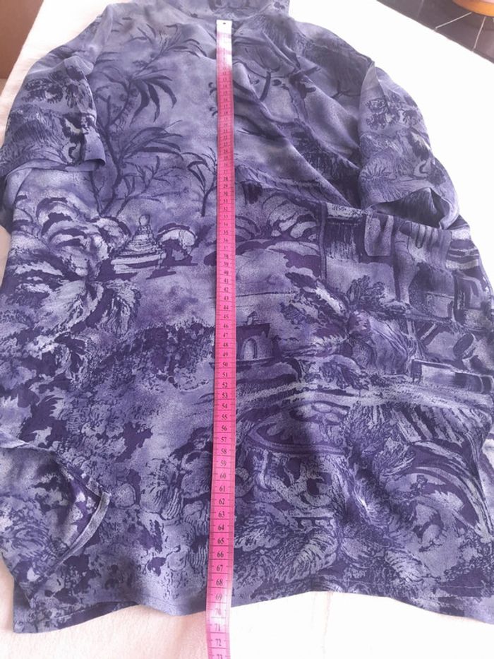 Jolie chemise manche courte en voile Zapa - photo numéro 7