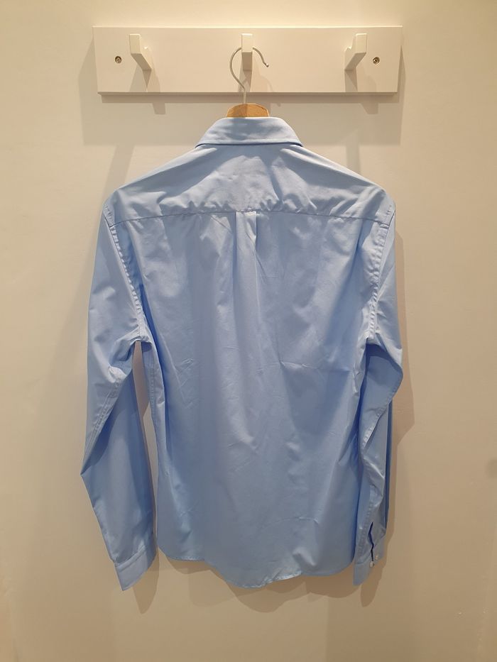 Chemise Roubaix bleu ciel/piment Taille M (taille petit) - photo numéro 4