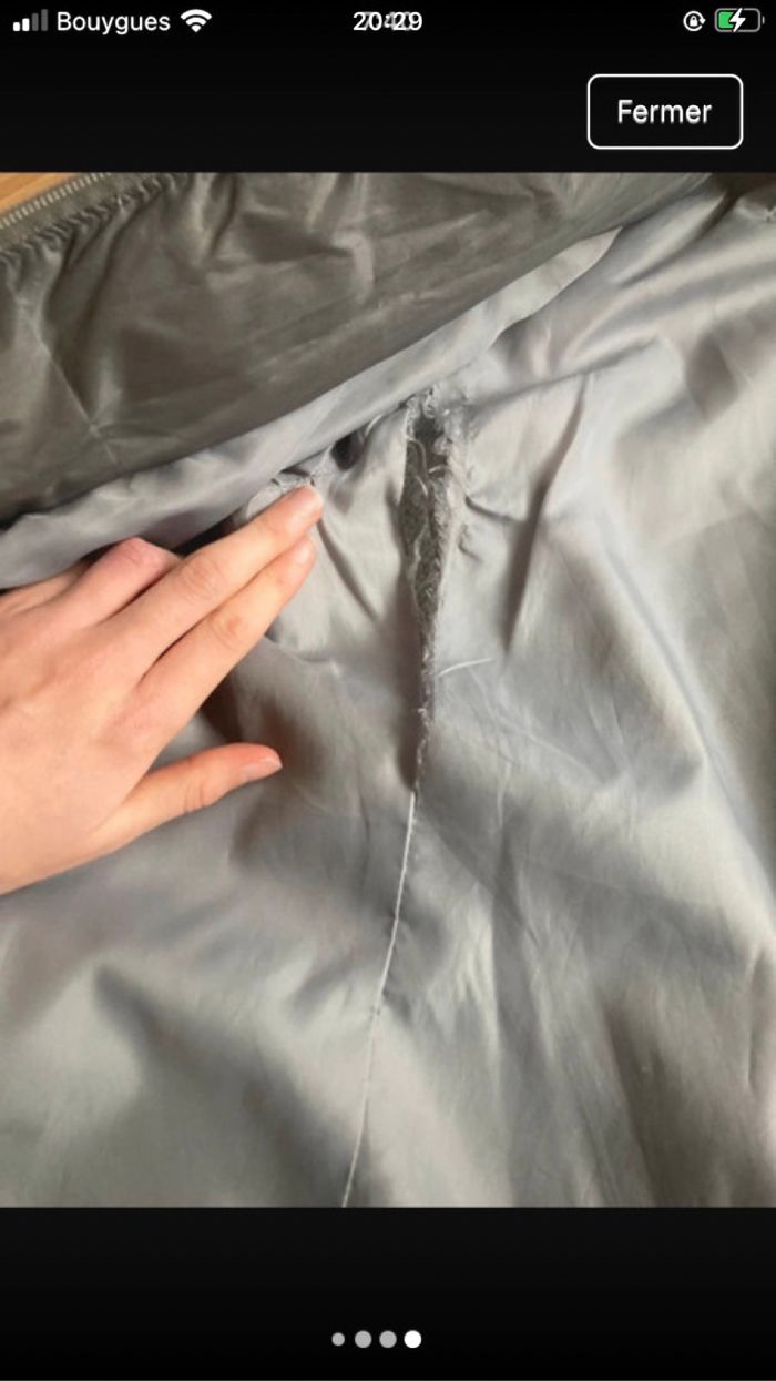Manteau long gris - photo numéro 4