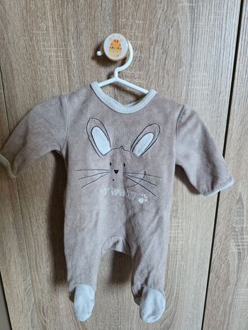 Pyjama mixte 1 mois