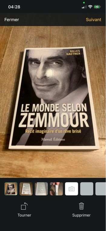 Le Monde selon Zemmour” – Récit imaginaire (édition Armand Colin)