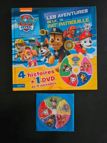 Livre + DVD Pat'patrouille