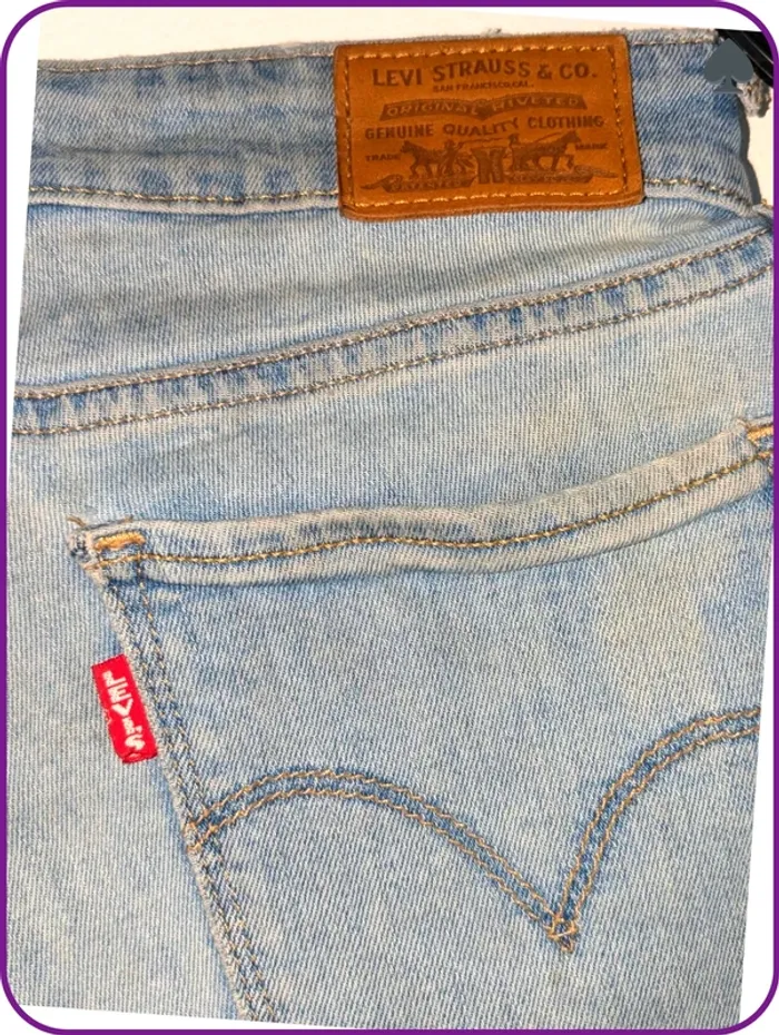 Jeans Levi's 712 femme 36 - photo numéro 7