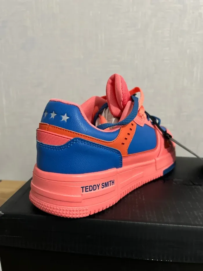 Sneakers Teddy Smith High Life corail 43 - photo numéro 4