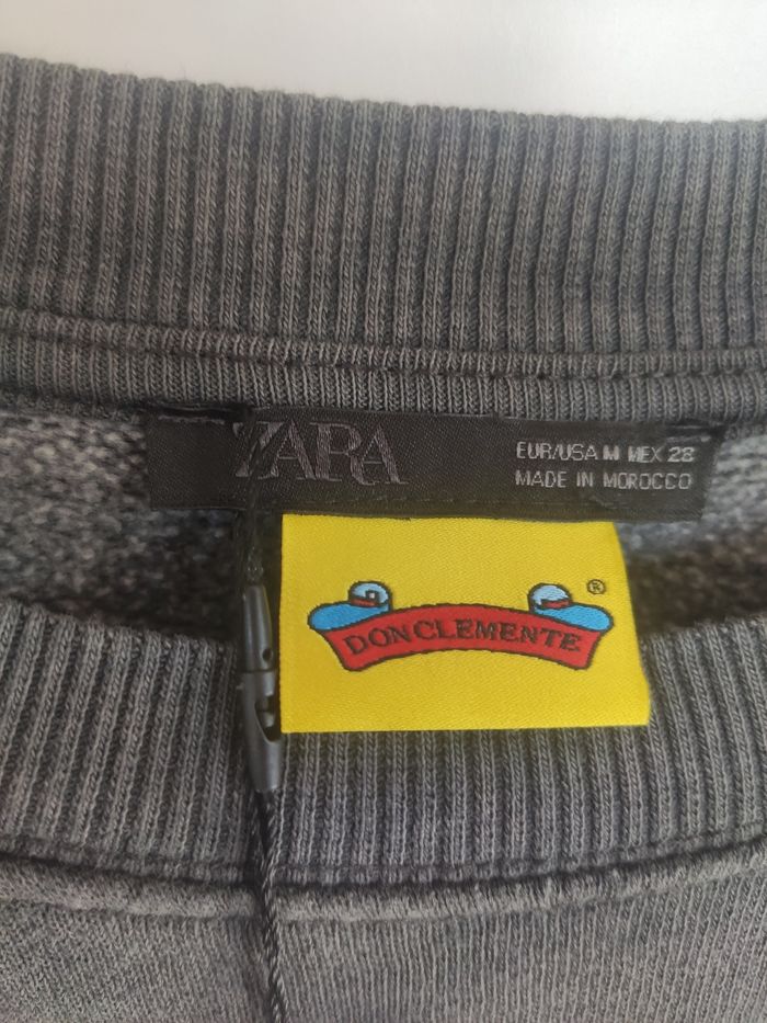 Zara sweat Don Clemente neuf M - photo numéro 3