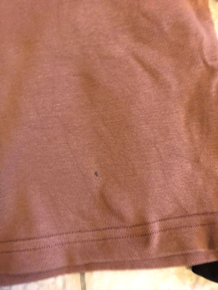 Sous pull rose tee shirt noir 24 mois - photo numéro 2