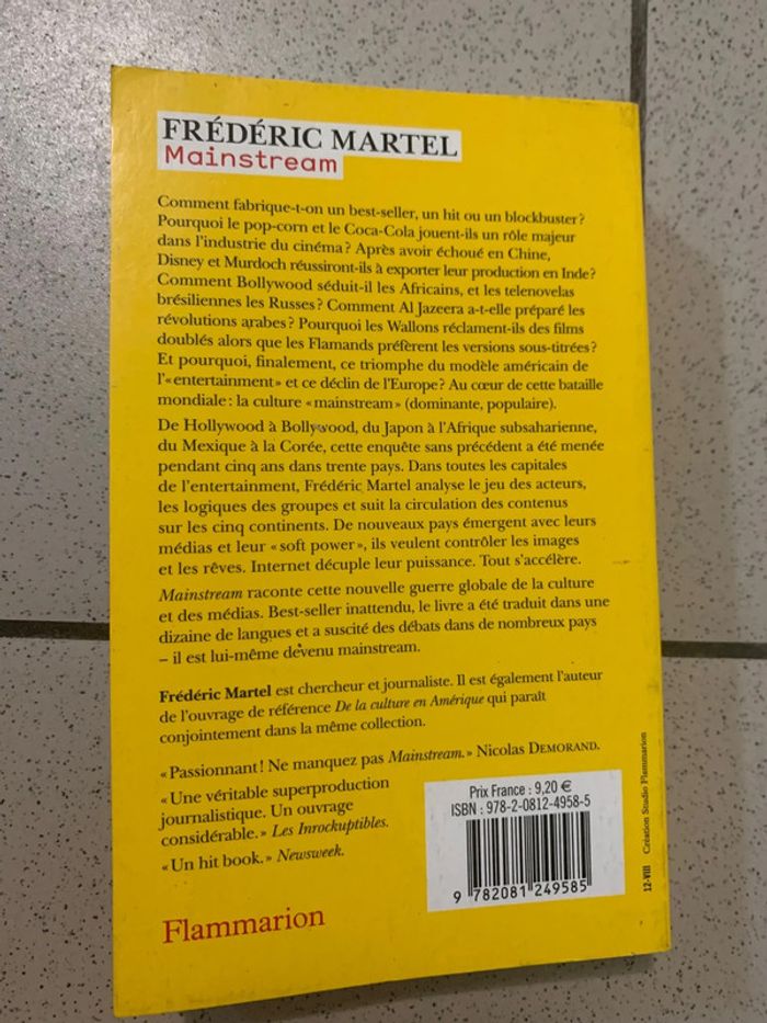 Mainstream Enquête sur la guerre globale de la culture et des médias - photo numéro 2