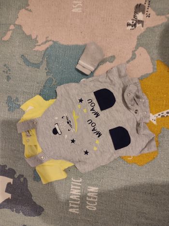 Ensemble salopette / body