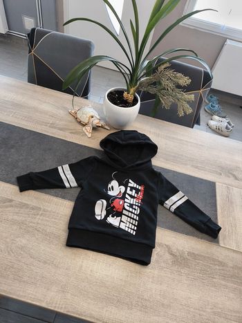 Sweat à capuche garçon 3 ans 98cm Disney Mickey