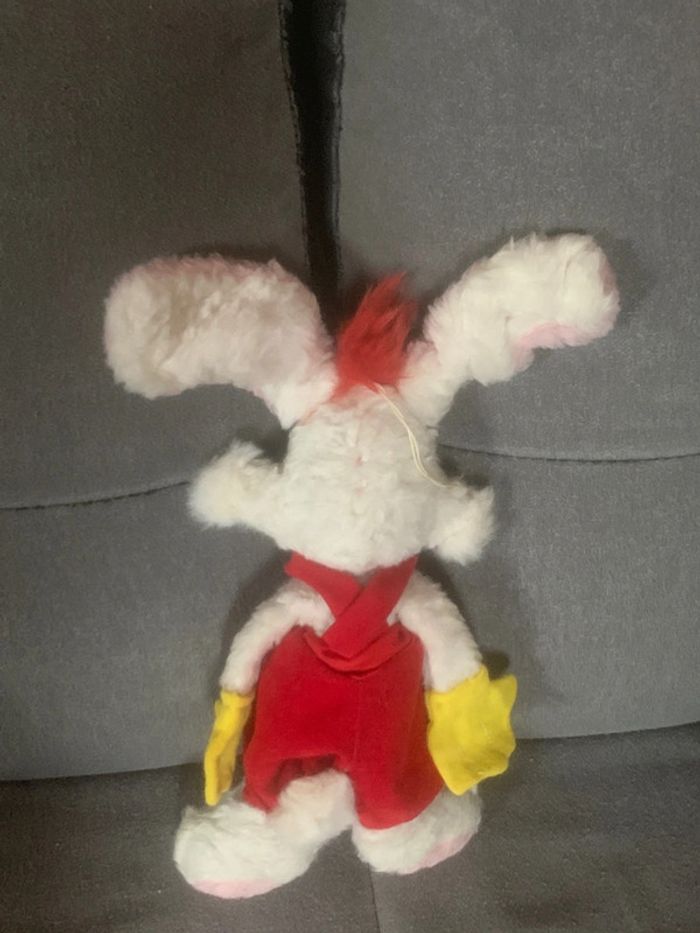 Peluche vintage mini-sac Roger Rabbit 1987 - photo numéro 2