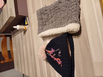 bonnet et tour de cou pour filles taille 6 ans
