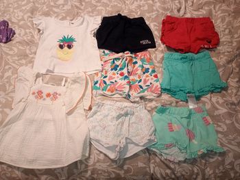 Lot bébé fille été 12 mois