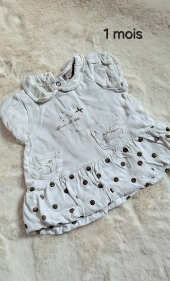Robe Grain de blé taille 53/1 mois