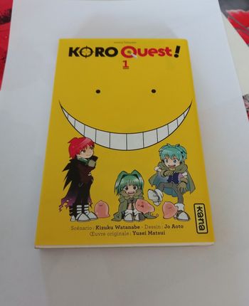 Manga koro quest assassination classroom  tome 1