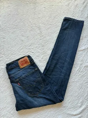Jean Levi’s 502 Bleu Foncé marine M/40 W30 L34 – Slim taper Homme