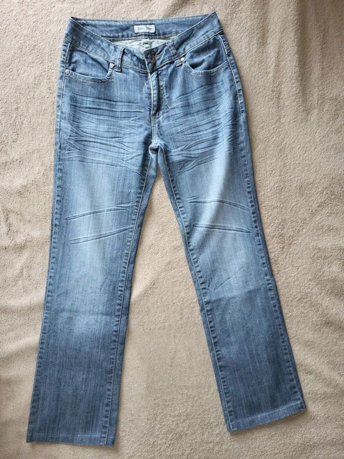 Pantalon femme Rétro Blues taille 36 - photo numéro 2