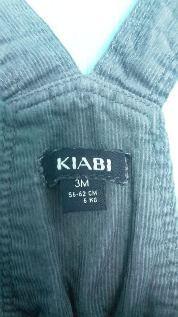 Robe chasuble grise 3 mois - photo numéro 5