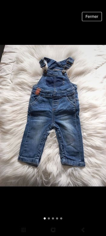 Salopette jeans