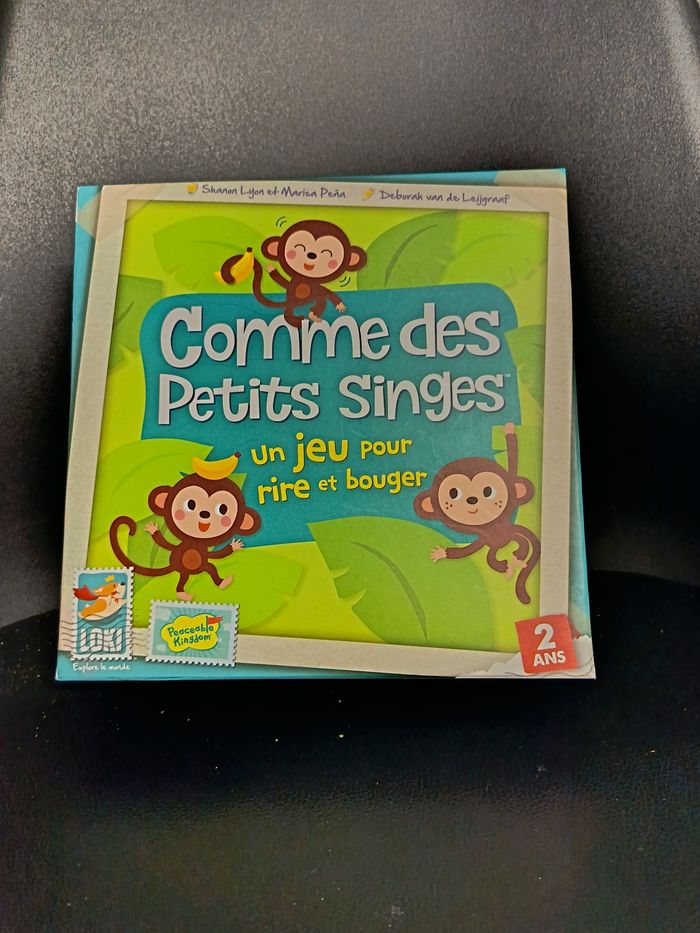 Jeu société "comme des petits singes"