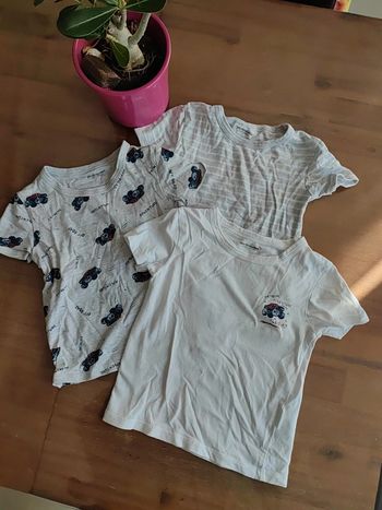 Lot de 3 maillots de corps 4ans