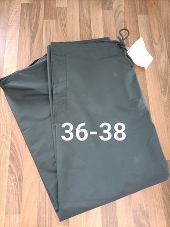 Sur-pantalon kaki pêche S/M neuf Sioen