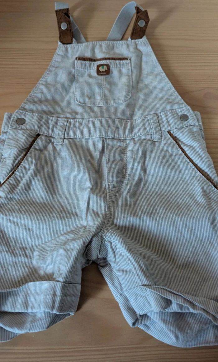 Lot ete 4 salopettes + short sergent major 24 mois - photo numéro 4