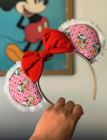Bandeau lapin blanc