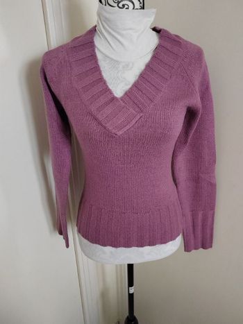 Pull mauve