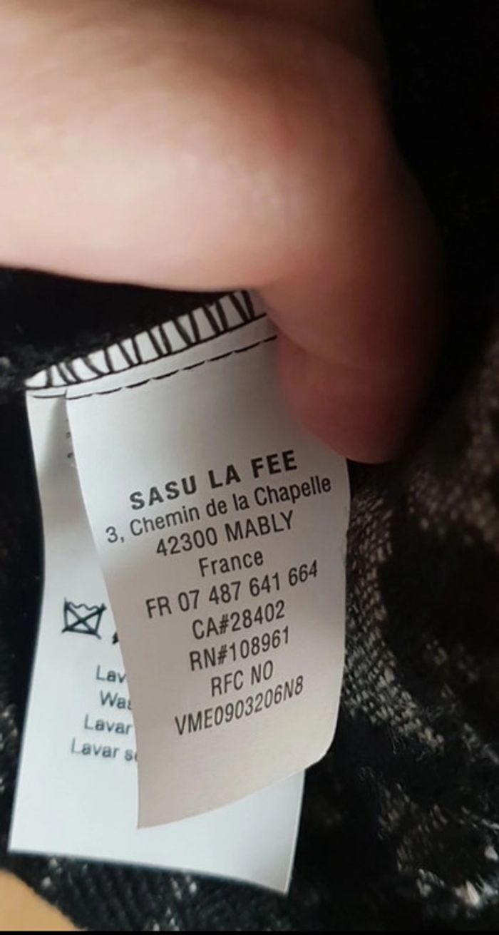 Veste mi longue La Fee Maraboutée - photo numéro 5