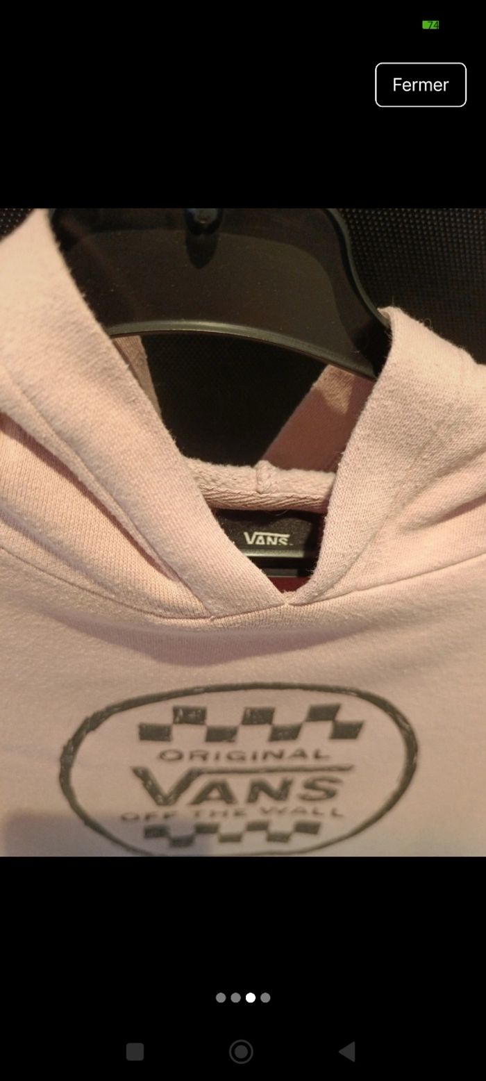 Sweat à capuche vans - photo numéro 3