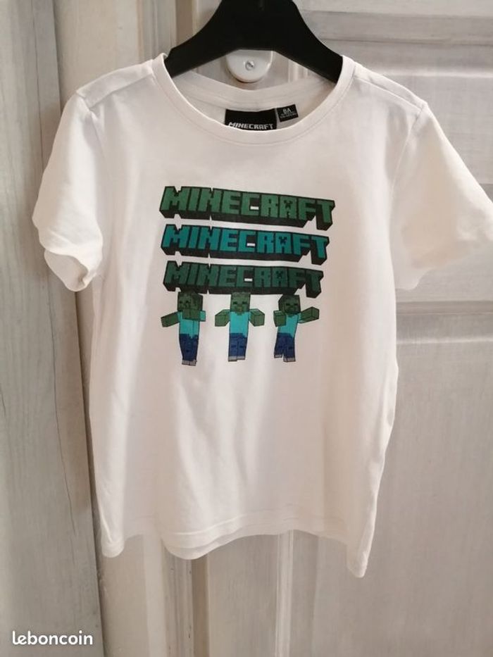 T-shirt garçon "minecraft