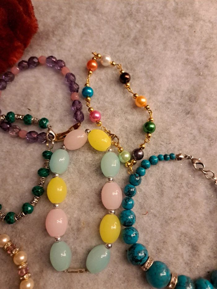 Lot de bracelets multicolore chic - photo numéro 7
