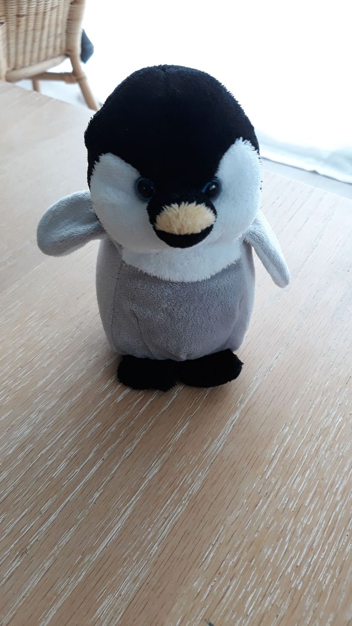 Peluche pingouin - Très bon état