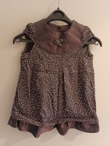 Robe à pois 12 mois