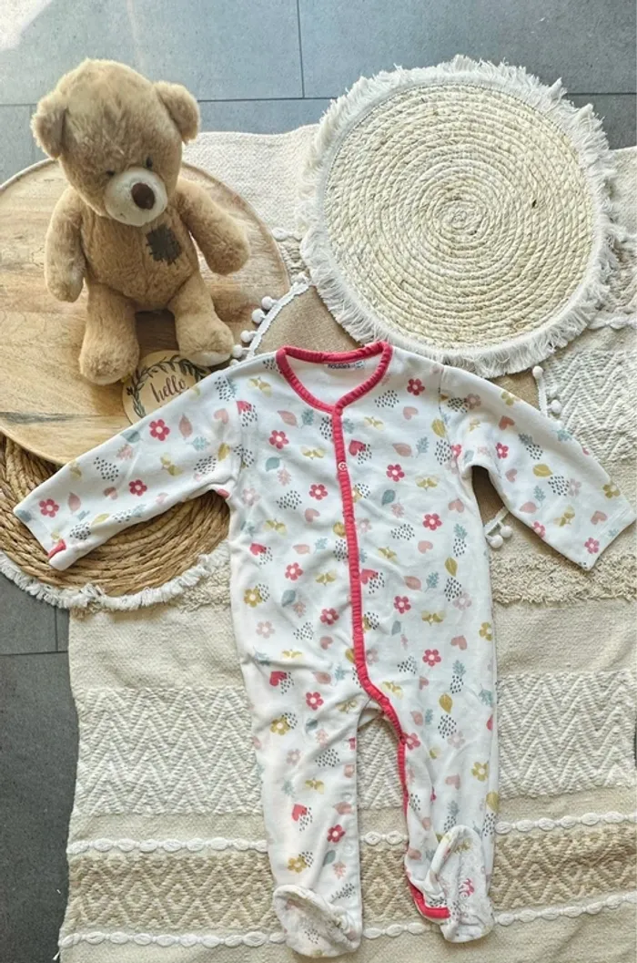 Pyjama Noukie’s blanc 18M 86cm - photo numéro 2