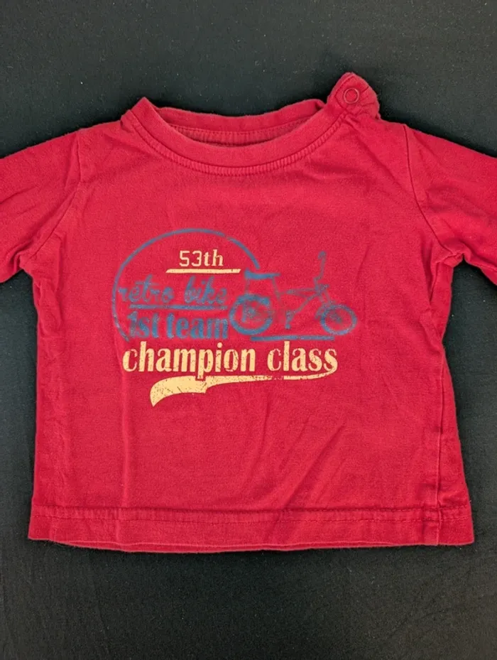 T-shirt manches longues vélo bike