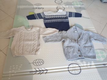 Pulls/gilet H&M 9 mois