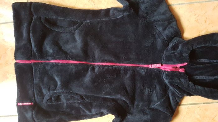 Gilet polaire à capuche fille 14 ans marine Decathlon - photo numéro 2