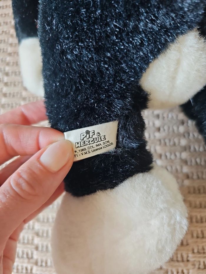 Peluche chat Pif et Hercule vintage - photo numéro 8