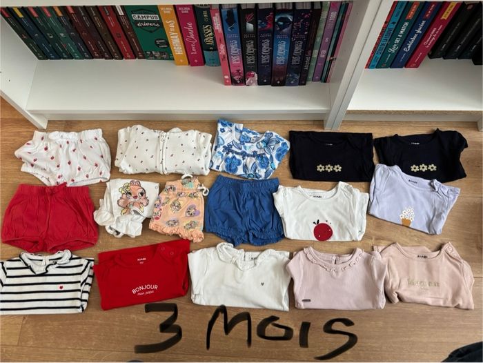 Lot vêtements 3 mois
