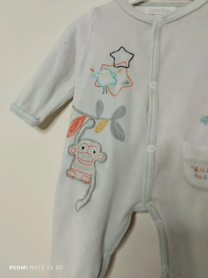 Pyjama taille 1 moi - photo numéro 2