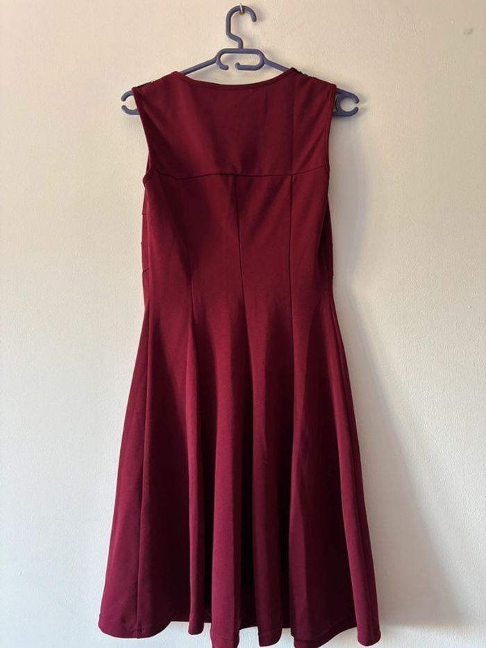 Robe bordeaux élégante - Marque Jus d’Orange - Taille T1 (S) - photo numéro 3