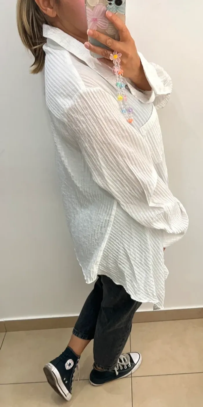 Chemise surdimensionné Zara - photo numéro 8