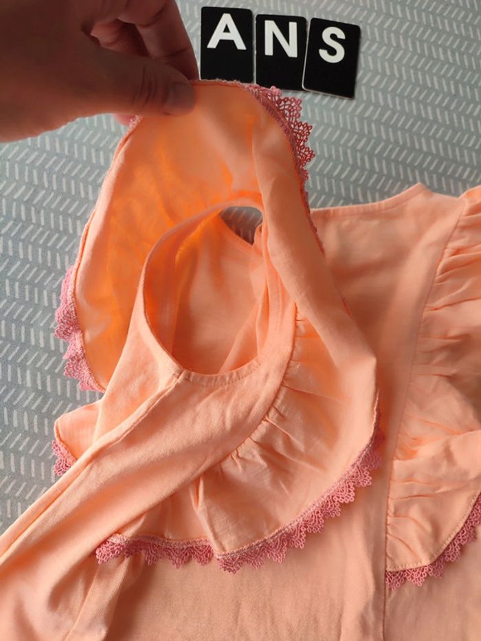 T-shirt été manches fantaisies – Neuf sans étiquette Taille 4 ans Marque : Kiabi - photo numéro 8