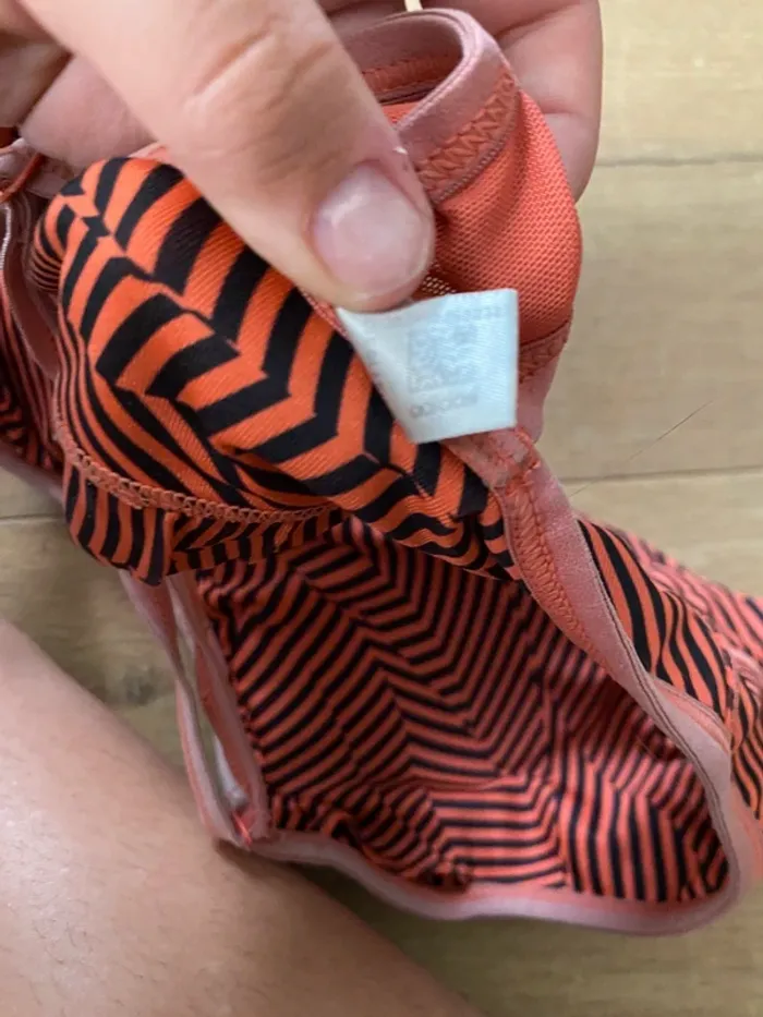 Brassière Adidas enfants – Noir/Rose – Taille 12-16 ans - photo numéro 5