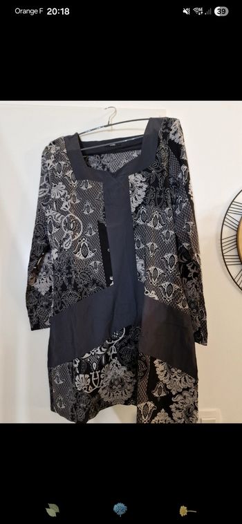 Tunique grise Tanaïs.