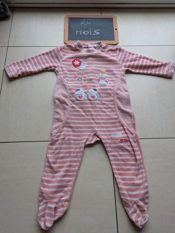 Pyjama bébé 24 mois kitchoun
